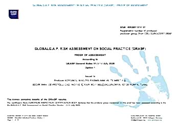 Global GAP Risk Assessment on Social Practice Koyuncu Seracılık